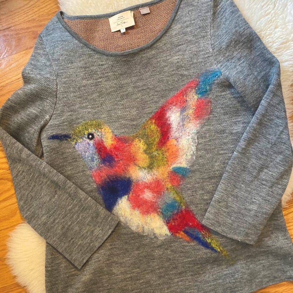 COPY - Anthropologie hummingbird sweater